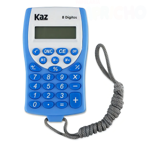 CALCULADORA DE BOLSO  8 DIG C/CORDAO KZ5003